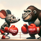 Springmaus vs. Gorillas - Impromatch
