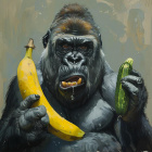 Die Gorillas - Gurke oder Banane