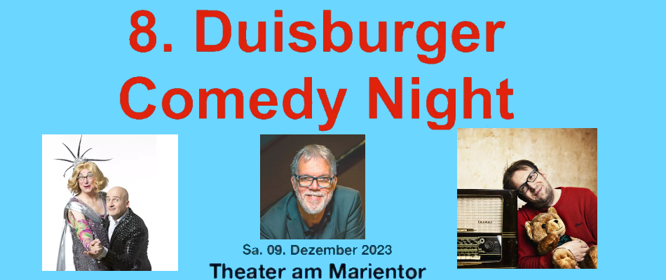 Die Duisburger Comedy Night ist zurück.