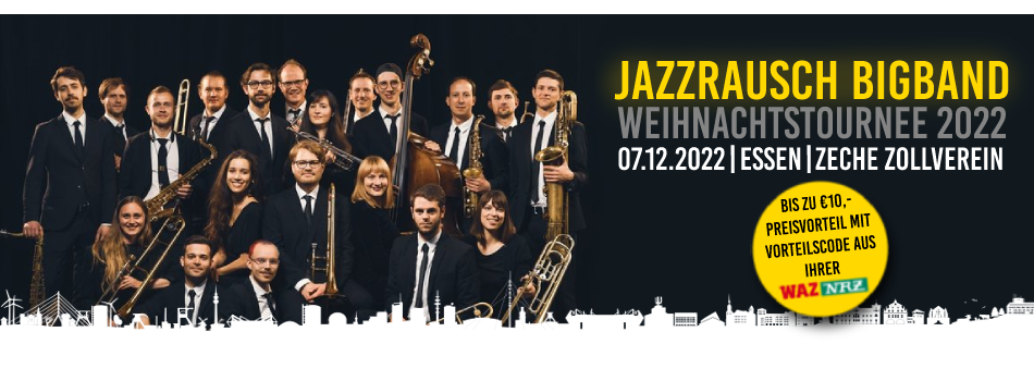 Jazzrausch Bigband | Essen | Zeche Zollverein | 07.12.2022