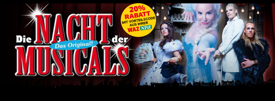 <font color=white>die erfolgreichste Musicalgala | Stadthalle Mülheim | 02.04.2023 19:00 Uhr | Tickets ab 44 €</font>
