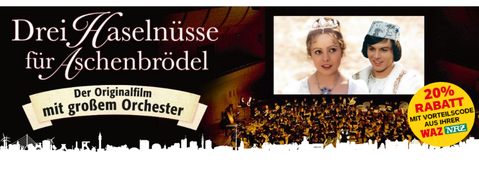 Der Märchenklassiker in der Philharmonie Essen | 02.01.2023 um 16:00 Uhr & 19:30 Uhr