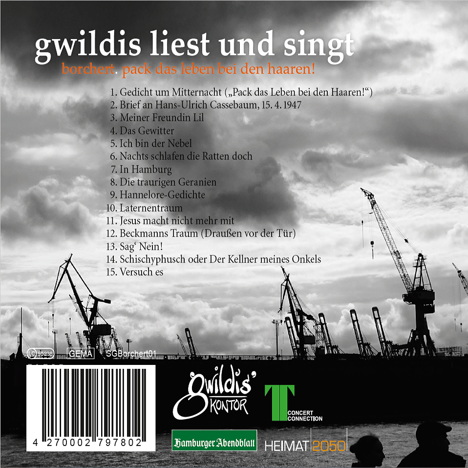 Gwildis liest und singt Borchert - Format: CD