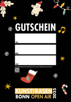 Gutschein zum Ausdrucken (Motiv: Weihnachten)