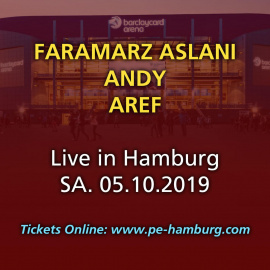 Faramarz Aslani, Andy, Aref Live in Hamburg - 05.10.2019 - Barclaycard Arena Hamburg