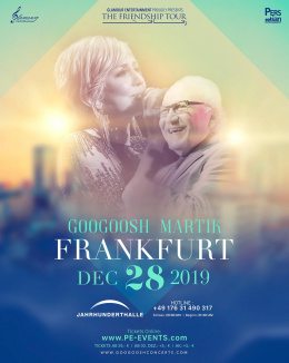 Googoosh & Martik Live in Frankfurt - 28.12.2019 - Jahrhunderthalle Frankfurt