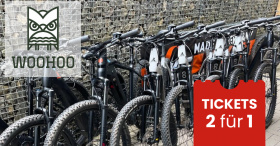 WOOHOO am Sorpesee<br>E-Bike Verleih