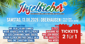 Inselfieber<br>Sa. 13.06.2026 Oberhausen
