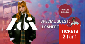 Loi live – Special Guest: Lönneberger<br>Mi 08.07.2026