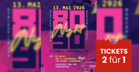 80er & 90er Party - Zeltveranstaltung am 13.05.2026