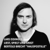  Lars Eidinger liest, spielt und singt Bertolt Brecht 