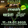  SHELTER FESTIVAL - Campingticket • 17.07. - 20.07.2025 • Eggebek