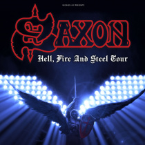 SAXON<br>
04.03.25 Huxleys Neue Welt