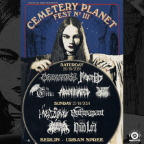 CEMETERY PLANET FEST III<br>
26.+27.10.24 Urban Spree